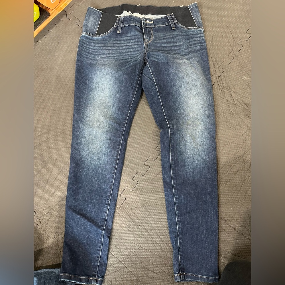 Isabel Maternity by Ingrid & Isabel Dark Blue Skinny Jeans
